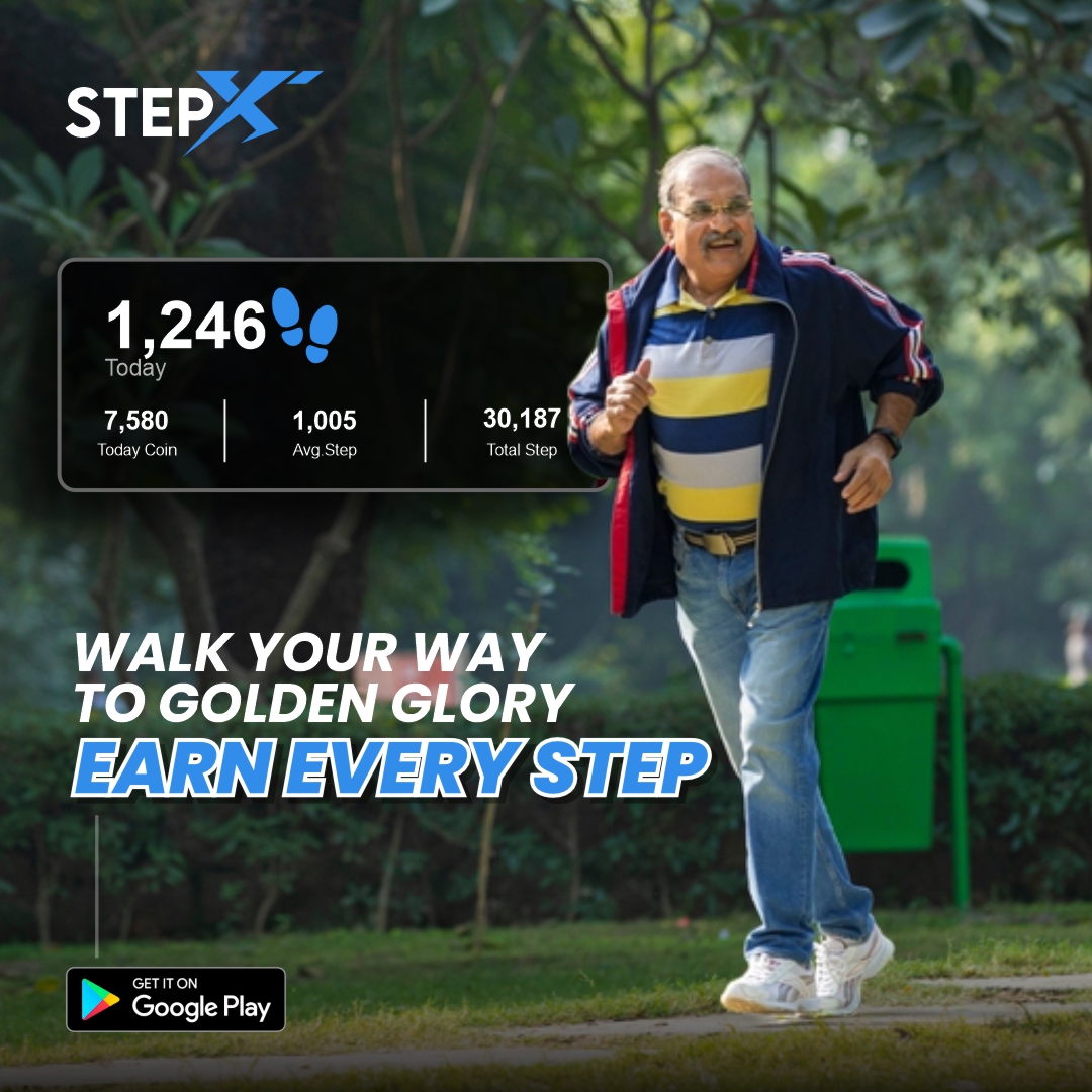 Stepxhealth's tweet image. Golden glory is just a step away! Walk,
earn, and shine with Stepx. Coming soon!

Step into Gold with Stepx Just Around the Corner!

#Stepx #ComingSoon #EarnWithEveryStep
#WalkToGold #StepIntoSuccess #ActiveJourney
#WealthThroughMovement #StepIntoWealth
#GoldenPath