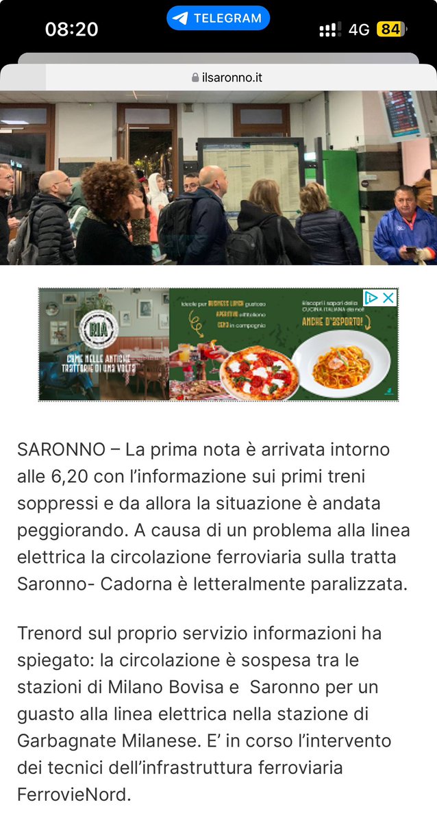 Un chiodo a Garbagnate? #tremerd #frenord #trenord