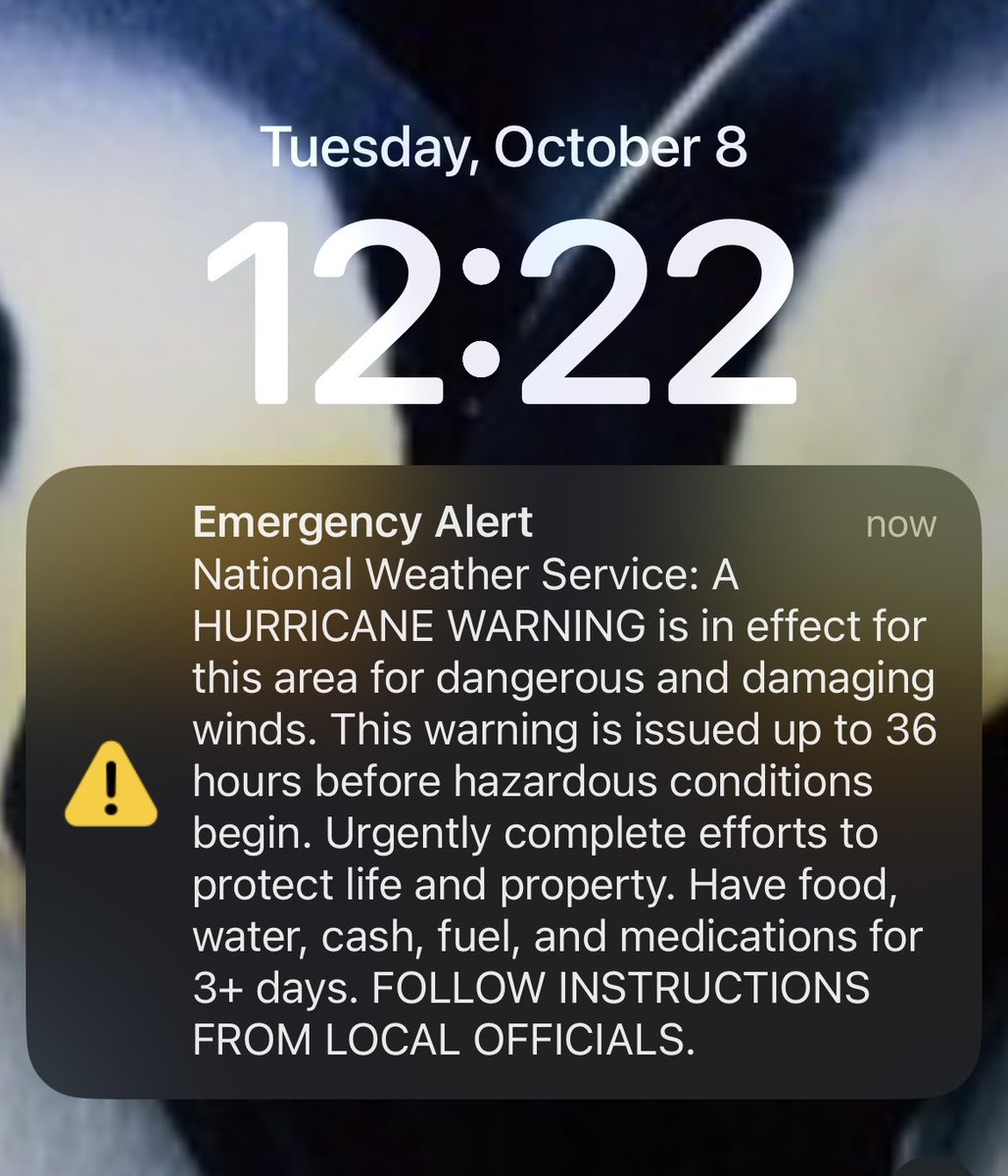 #HurricaneMilton has been downgraded to a category 4, but may upgrade to a 5 again.

<a href="/BrianWeather/">Mr. Weatherman</a>, <a href="/ALorenzoTV/">Alexa Lorenzo</a> and I will be live for you through the night on this final day of prep before major impacts from Hurricane Milton in Central Florida Wednesday night into Thursday.