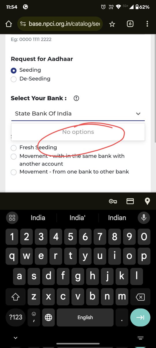 manik_rs's tweet photo. @NPCI_NPCI 
Hello team!

Why the leading banks like @TheOfficialSBI @HDFC_Bank ,etc are not available to seed aadhar with bank on @NPCI_NPCI website? https://t.co/WMIqQkWRHh
