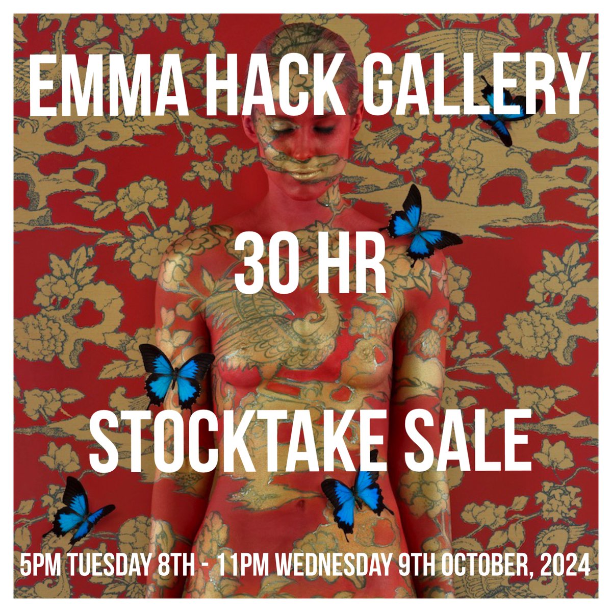 EmmaHackArtist's tweet photo. Emma Hack Gallery 30 hr Stocktake SALE (3rd edition) 
Now Open; 5pm ACST( SA, AUS time)
LINK TO EVENT:
https://t.co/xmaG8rudyU
🌸 - https://t.co/ySYlPkvp2v https://t.co/14Q0EMnBsI