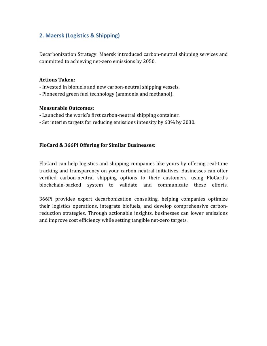 flo_card's tweet photo. Download our free Top 5 Decarbonization Case Studies and discover how companies like @DraxGroup, @Tesla, and @Walmart are leading the way.

#Decarbonization #Sustainability #NetZero #CarbonReduction #ClimateAction #GreenBusiness #ESG #CleanEnergy https://t.co/JTHsteL0xg