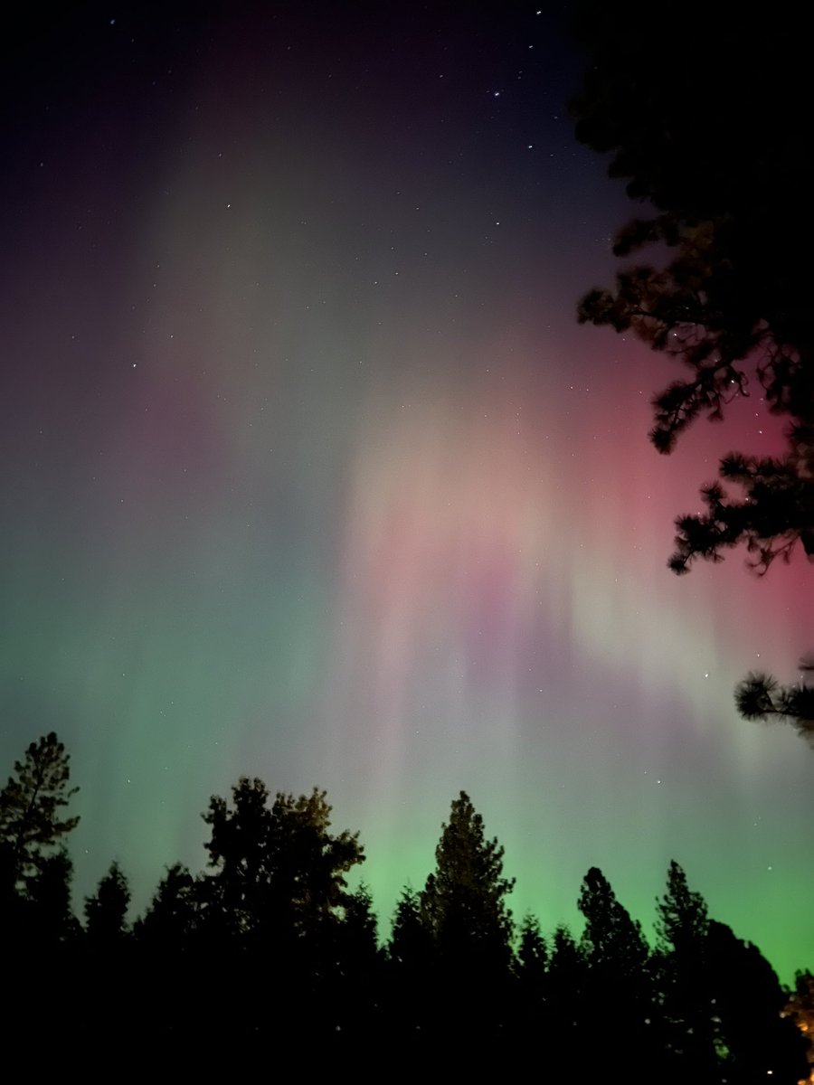 End_Game_Swift's tweet image. had sad prose, mother nature brought the auroras 🥹