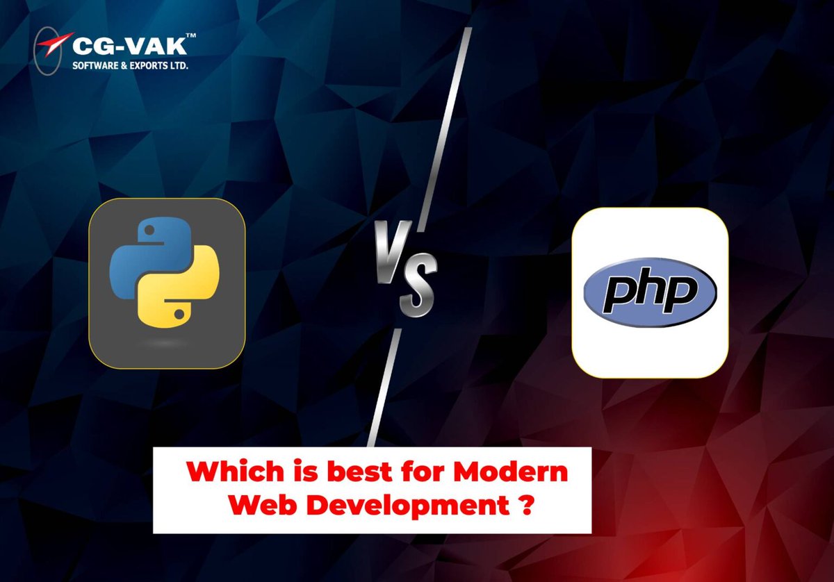 cgvak's tweet image. #pythonvsphp: Which Language is Right for Your Next Web Project?
cgvakindia.com/blog/python-vs…
Our latest blog takes a deep dive into #Python and #PHP, comparing their speed, scalability, ease of use, and how they fit into the future of #webdevelopment.
#cgvak #webdevelopment