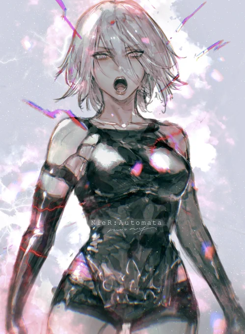   68:A2(Bモード)   #100日チャレンジ #NieRAutomata #ニーアオートマタ