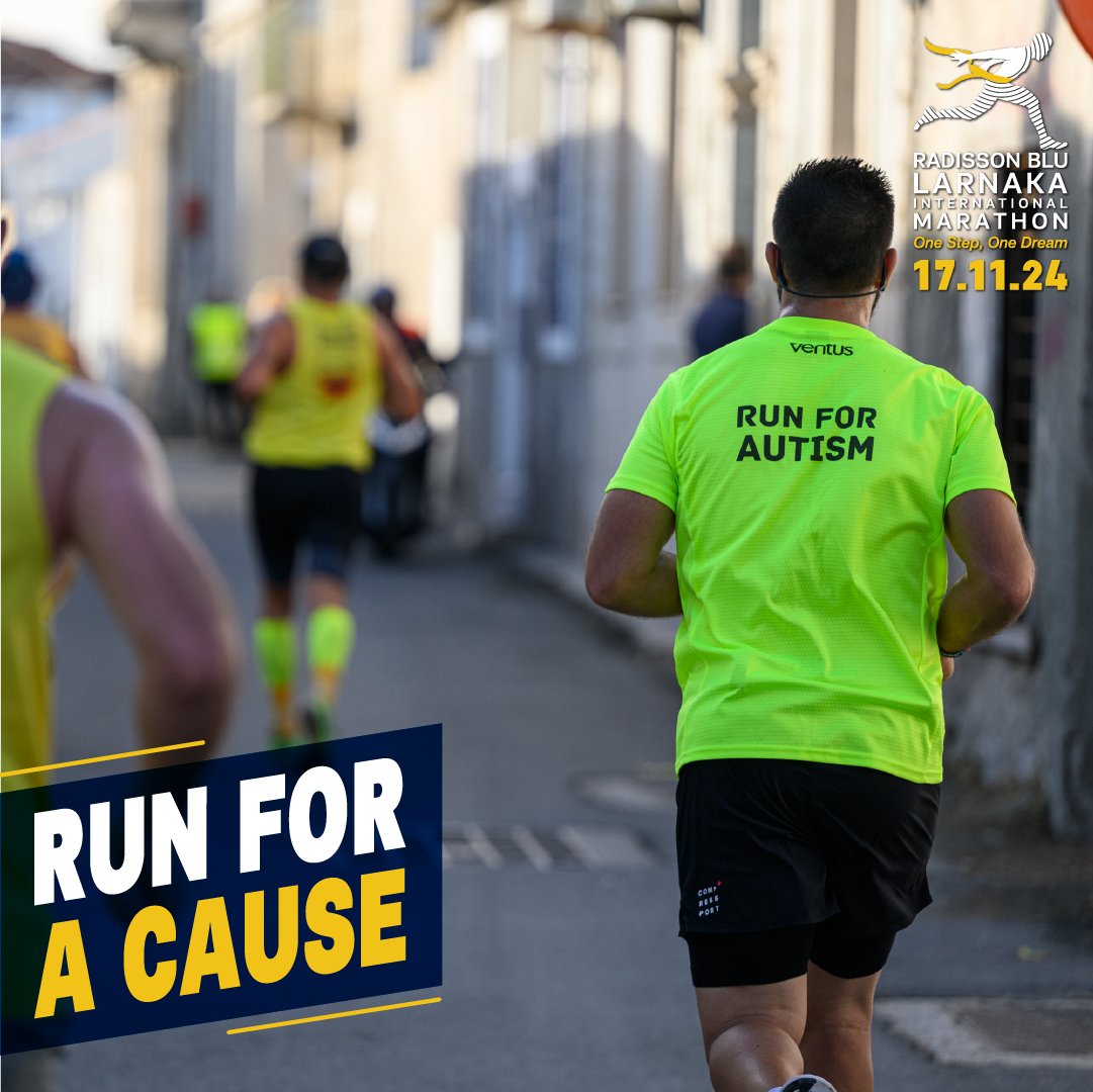 Join us in making a lasting impact, one step at a time!

Make your run count and support the charity closest to your heart!

Start your charity or start your fundraising campaign here: bit.ly/Fundraising24

#LarnakaRun #KeepUpTheTraining