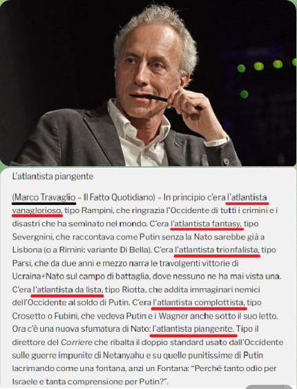 francotaratufo2's tweet image. L'atlantista maratoneta.
Caro Marco, non dobbiamo dimenticare #Mentana che, nella sua maratona lunga un anno (di orrori) si limita a ricordare un solo giorno, il 7 ottobre, e a dimenticare gli altri 364 colmi di orrori per i palestinesi.
#Travaglio