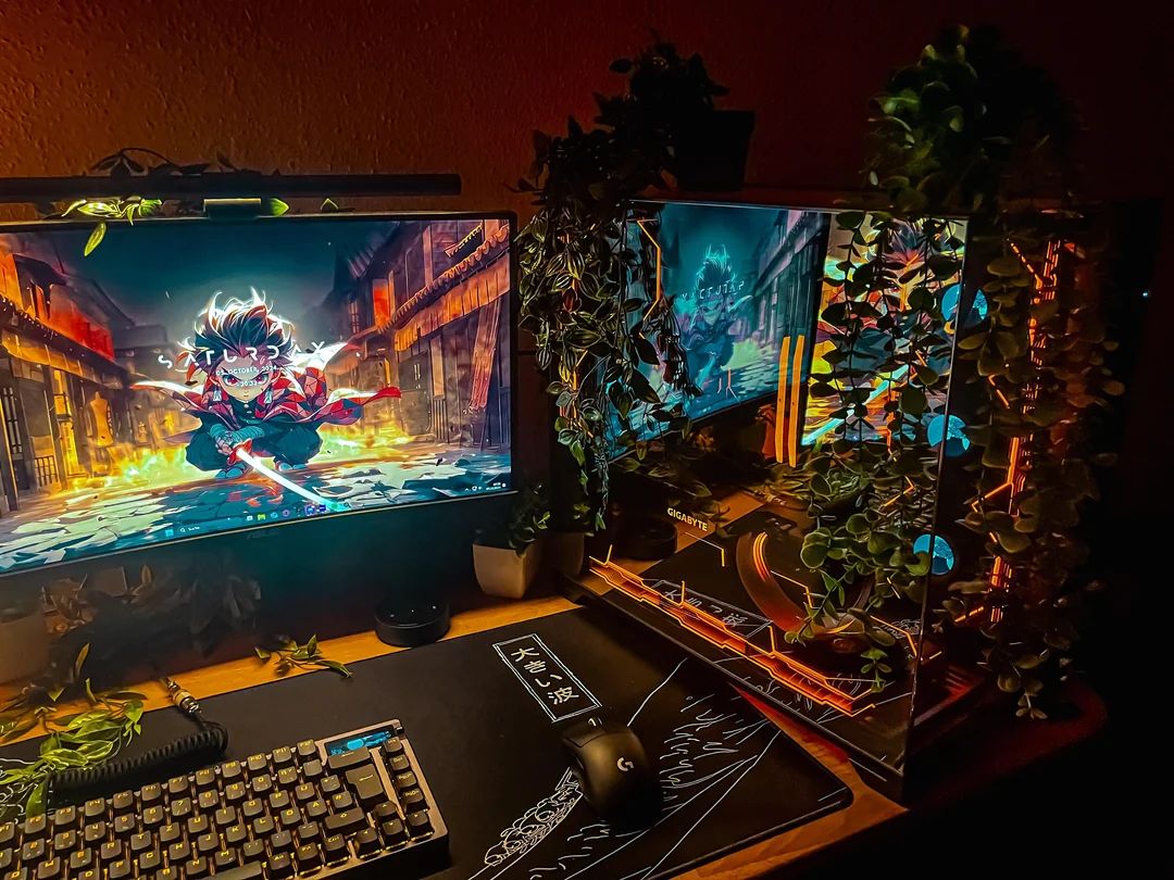 GlobalLianli's tweet photo. Cozy jungle setup?🌴
📸cr. r/kerunux23
#LIANLI #o11vision #setup #jungle #pcbuild https://t.co/N4kKUBxxr3