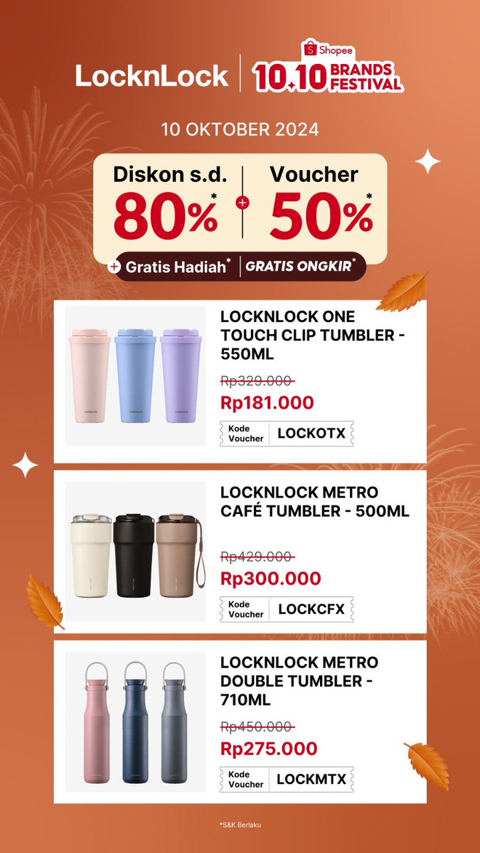 LocknLock Indonesia tweet media