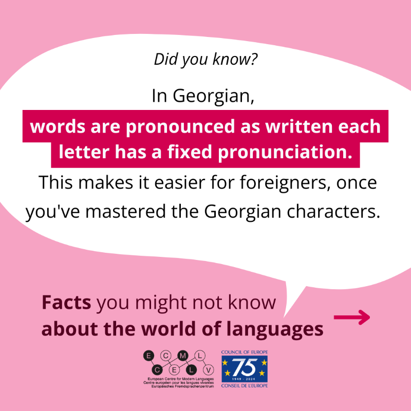coe's tweet photo. 🗣Here are some interesting facts about the world of languages 🤔
We hope you have enjoyed delving into the world of languages through the lens of the #CouncilOfEurope.
Learn more about our work with languages👇
#LanguageMonth #Multilingual @CoE_Education