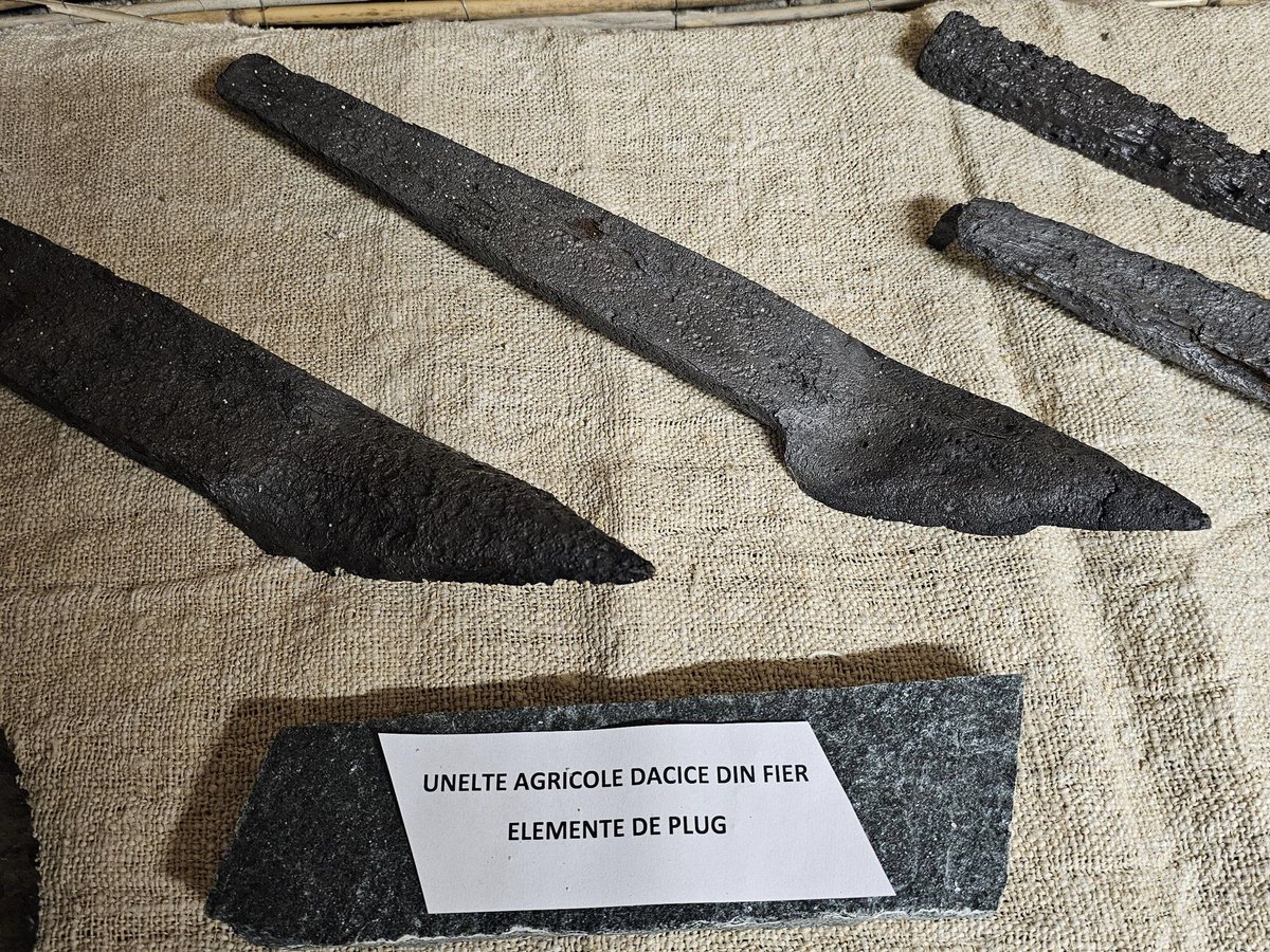 MuzeuZ's tweet photo. 🔥⚒️ The story of bread begins in the blacksmith's shop! 🛠️🍞In the Dacian Kingdom, iron tools were essential for agriculture and daily survival. Blacksmiths shaped iron into sickles, scythes, and plowshares, making bread possible. 🔥🌾🏛️ #StoryOfBread #DacianBlacksmiths #MJIAZ https://t.co/KpwLxlhsKM