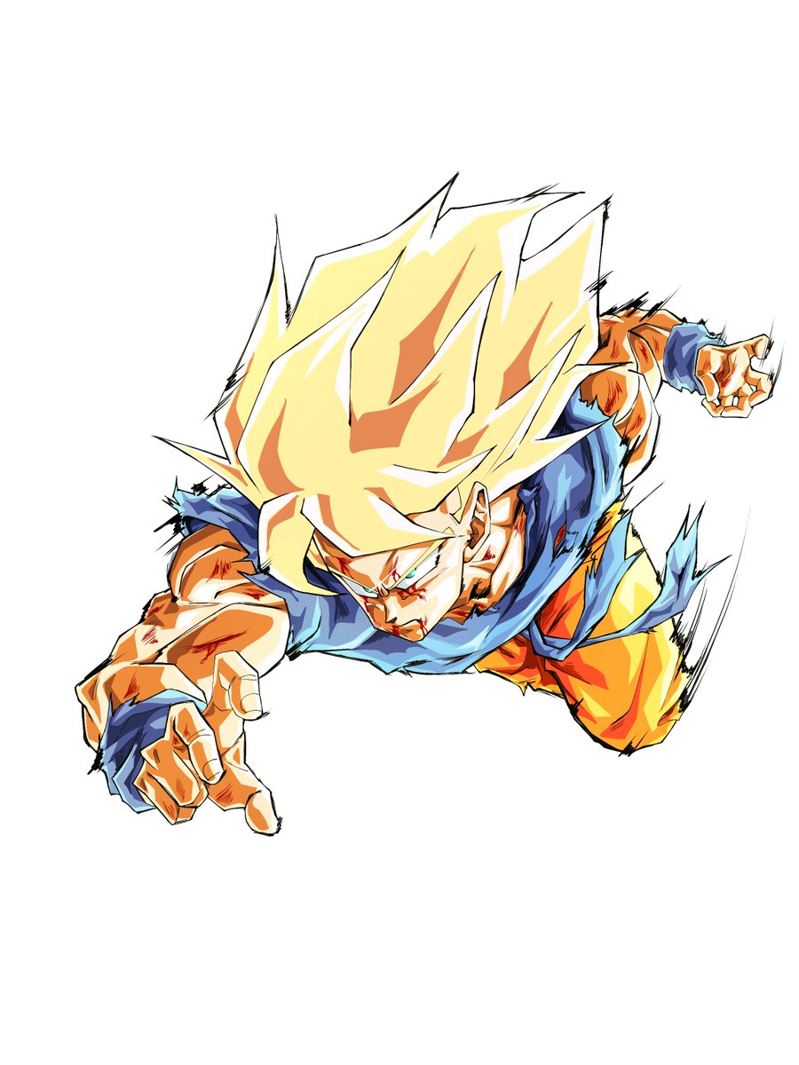 NishitakuArt's tweet image. シュッ
#ドラゴンボール #イラスト #悟空
