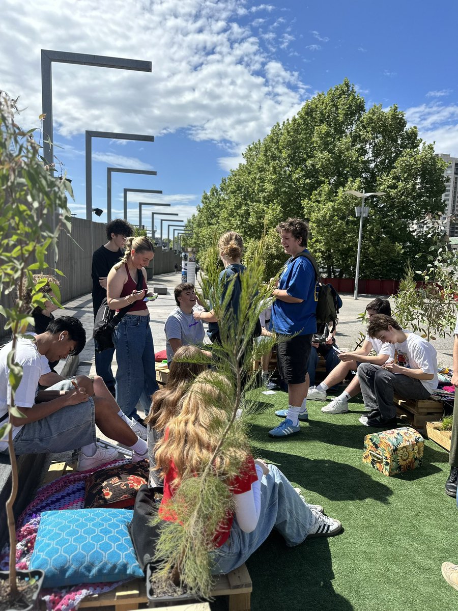 George (Clancy) Lester (@clancy_lester) on Twitter photo 🔥How Cool 😎 ~> “Green Spaces in Unusual Places”
So awesome to be a part of Tiarés youth climate action grant project. <a href="/cityofmelbourne/">City of Melbourne</a>
Was there for 1/3 days of educating and engaging with passer-by’s about climate change and biodiversity in Melbourne. 🔥How Cool 😎 ~> “Green Spaces in Unusual Places”
So awesome to be a part of Tiarés youth climate action grant project. <a href="/cityofmelbourne/">City of Melbourne</a>
Was there for 1/3 days of educating and engaging with passer-by’s about climate change and biodiversity in Melbourne.