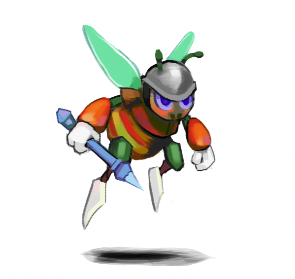 banduriku's tweet photo. Drone Bee appeared! https://t.co/qv5Posm6Pd