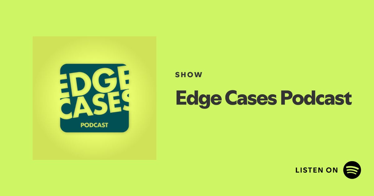 🚀 New #EdgeCasesPodcast alert! 🎧

Listen here: podcasters.spotify.com/pod/show/edgec…

We dropped some 🔥 takes on:

- Accessibility in design: Why it's non-negotiable
- The "design engineer" debate: Should designers code? 🤔
- Figma's UI overhaul: Love it or hate it?

#design #figma #ux