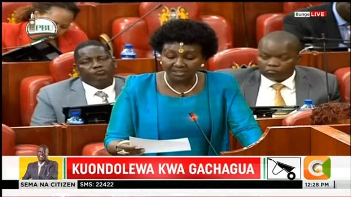 According to Gladys Shollei; Chanting "RUTO MUST GO" is treason, Can we get 1000 Ruto Must Go under this tweet to proove her wrong?