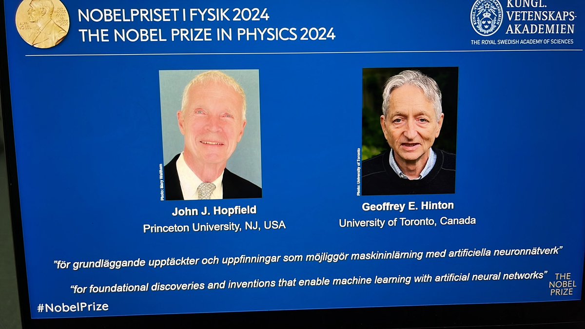 cosmobasu's tweet photo. Are they sure that they are giving a Physics prize? 🤔 https://t.co/wYxIGrCMoN