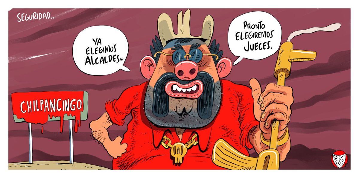 monerorictus's tweet photo. "Seguridad" Cartón publicado en @ElFinanciero_Mx https://t.co/FS5ZEvbvWr