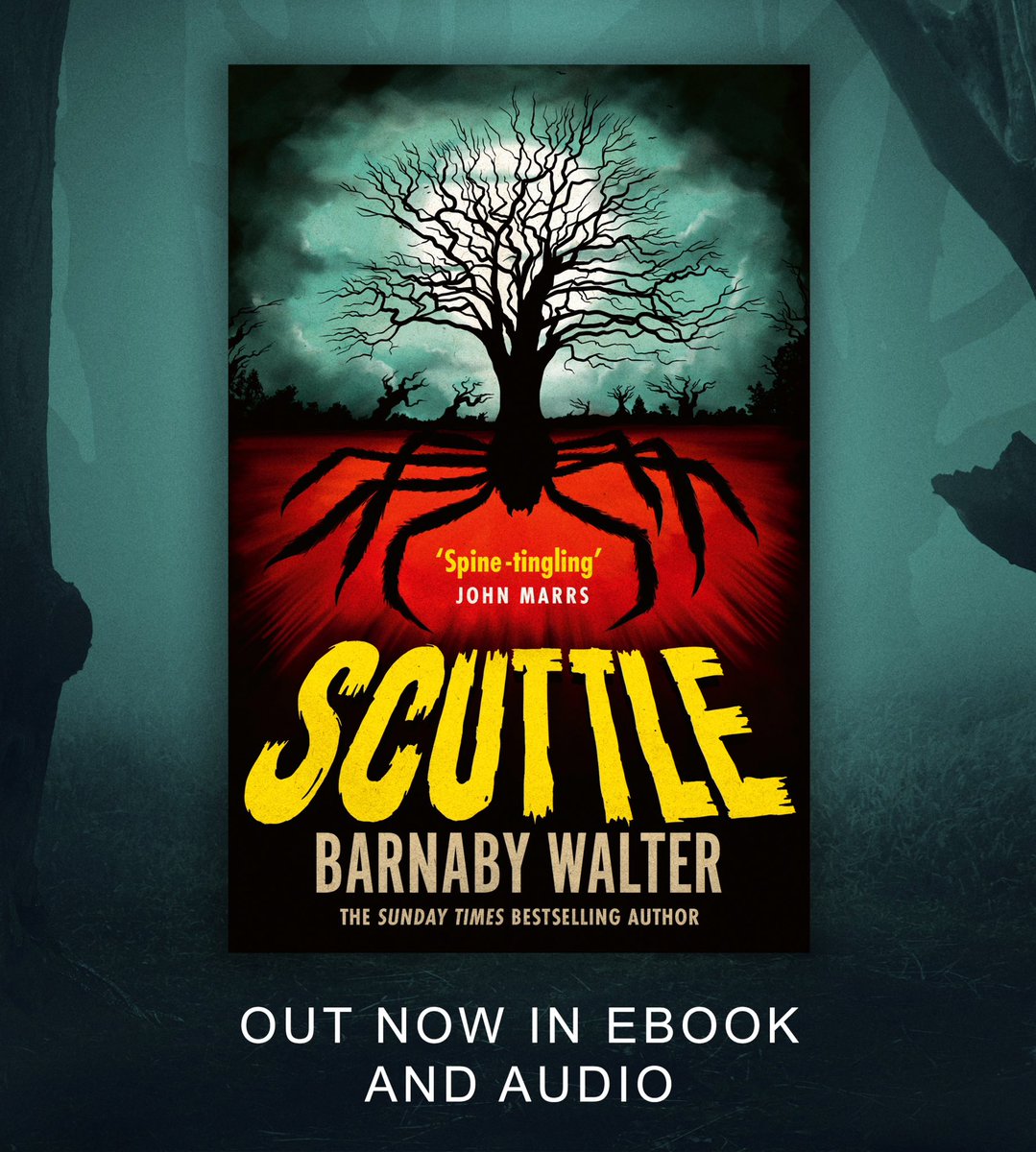 It’s eBook and audio publication day! 🎉 If you consume your books digitally you can download my debut horror novel SCUTTLE right now! 😍🕷️🎃🍂
Kindle: amazon.co.uk/gp/aw/d/B0CP96…
Audible: audible.co.uk/pd/Scuttle-Aud…
Apple: books.apple.com/gb/book/scuttl…
Kobo: kobo.com/uk/en/ebook/sc…