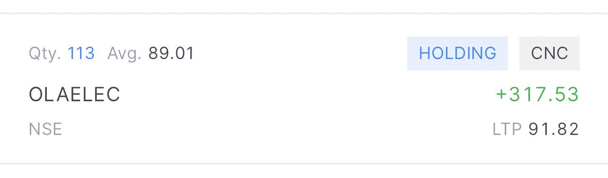 3%up from the moment I tweeted
And so is my investment ✌️