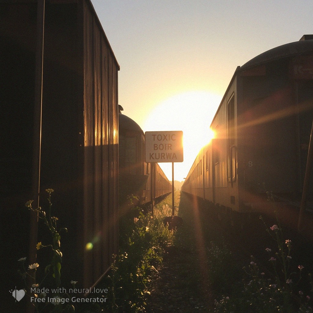 UncomfortLogic's tweet photo. #ai #aiArt #aiArtWork #TrainGraveyard #OldTrains #EpicLighting #PensiveLoneliness #DimlyLit #BlinkingLights #Cinematic https://t.co/nkUbp3dl0x