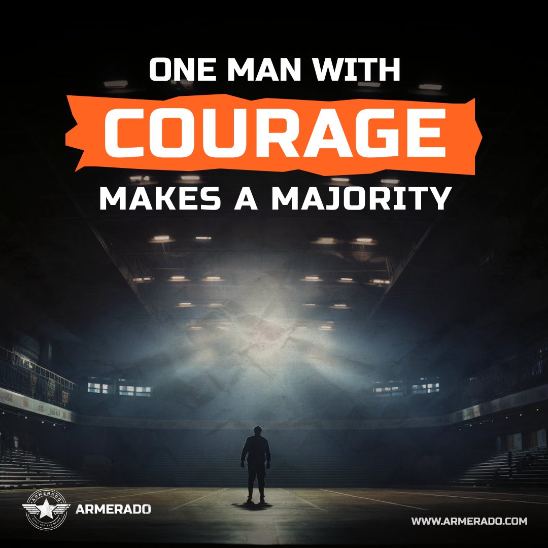 Armerado_offl's tweet image. 💥 Courage changes everything. It only takes one brave soul to make a difference. Stand tall,
act with courage, and watch as the world moves with you.

At Armerado, we believe that courage
is the foundation of every great adventure. 🏕

#BuiltForTheBrave #CourageIsStrength