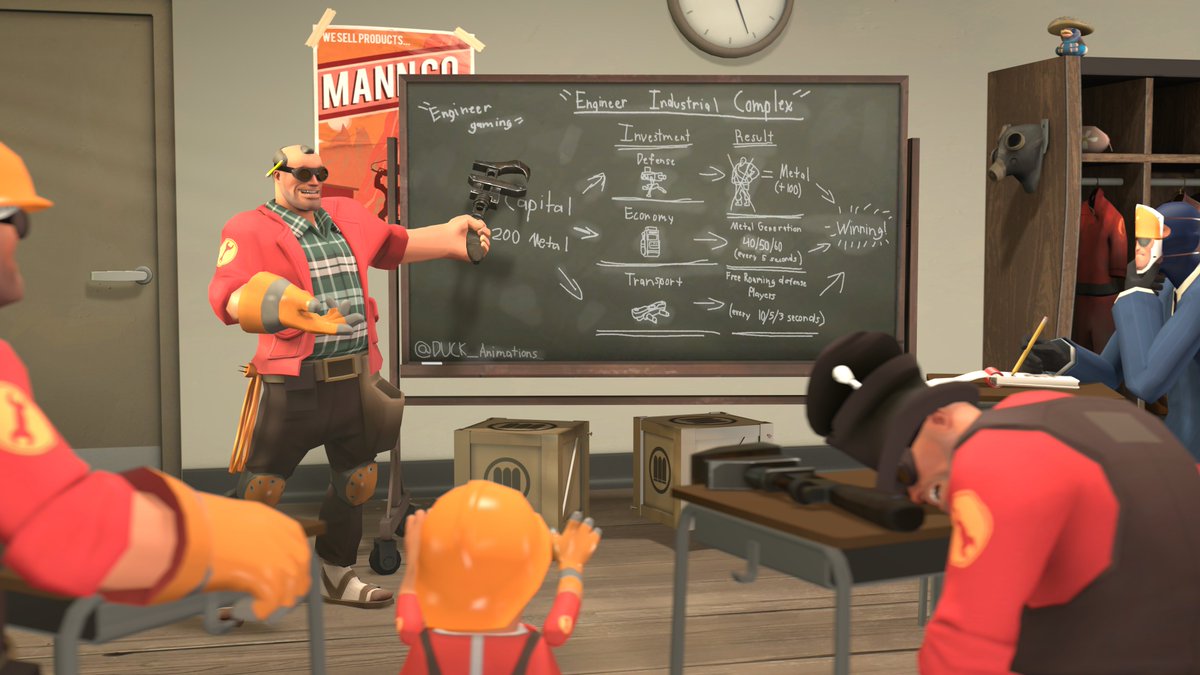 DUCK_Anims's tweet photo. "Engi-nomics" Commissioned by @lifeoveranalyst
#tf2 #TeamFortress2 #sourcefilmmaker #sfm #spytf2 #engineergaming https://t.co/Nt7qI2BDyr