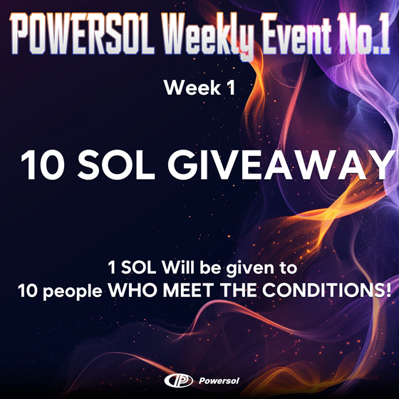 Crypto_PowerSol's tweet photo. 🎁 1 SOL x 10
To Enter
▶ Buy at least one
▶ Quote this post and include the following
Hashtags #POWERSOL #CryptoLottery #Solana
Leave your address used for the purchase
▶ Fill out the form
https://t.co/oAkItFFnyT
⚠️ The Week 1 event ends on Tuesday, October 15th at UTC 9:00 https://t.co/oagk9oziqQ