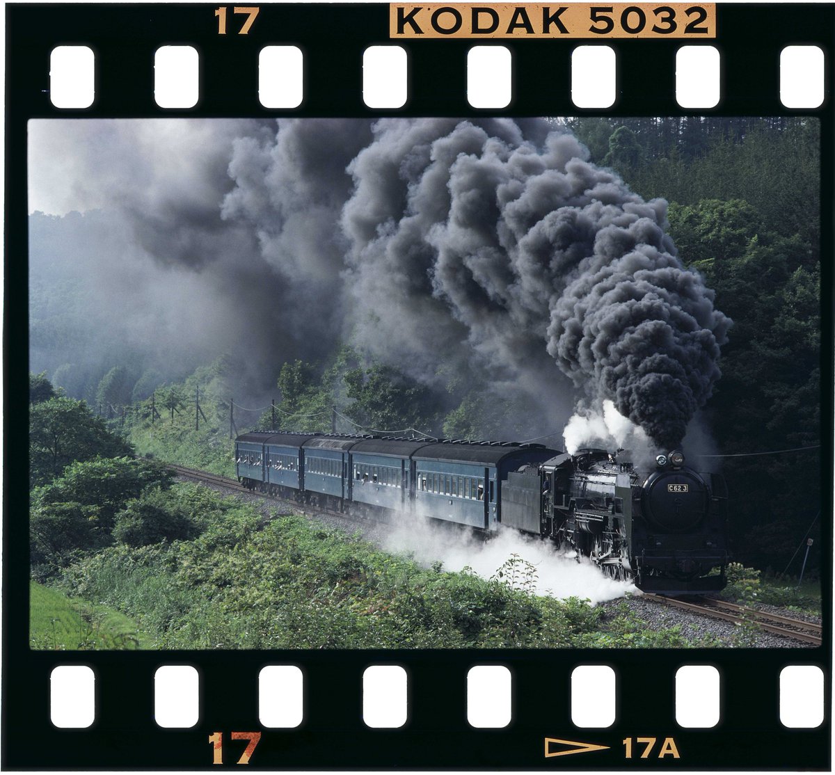 teinentetsu's tweet image. #煙こそ至高
いつもの再掲。C62ニセコの定番撮影地