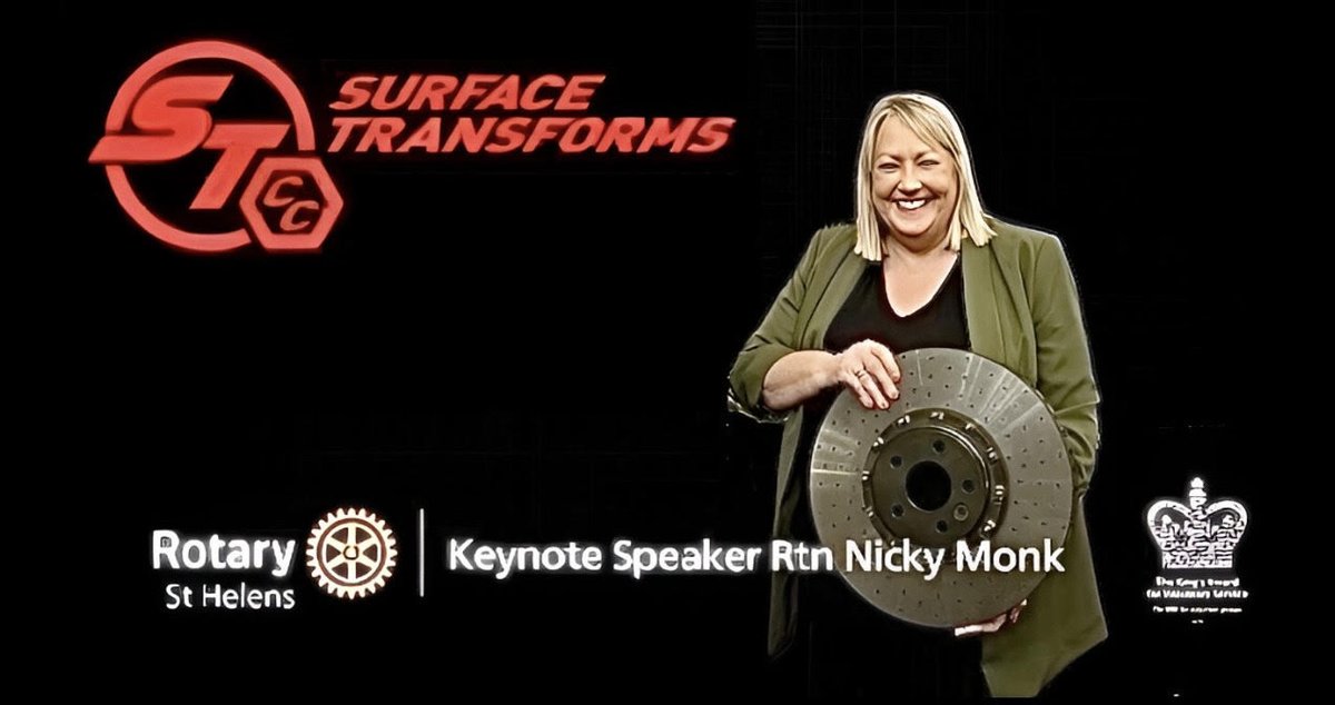 Last night, Rotary St Helens had the pleasure of hosting one of our very own, Nicky Monk 2nd Vice President, as the keynote speaker.