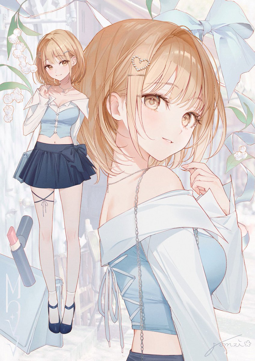 「Miho*oc #mhvv」|gomzi🌸 / RAUMのイラスト
