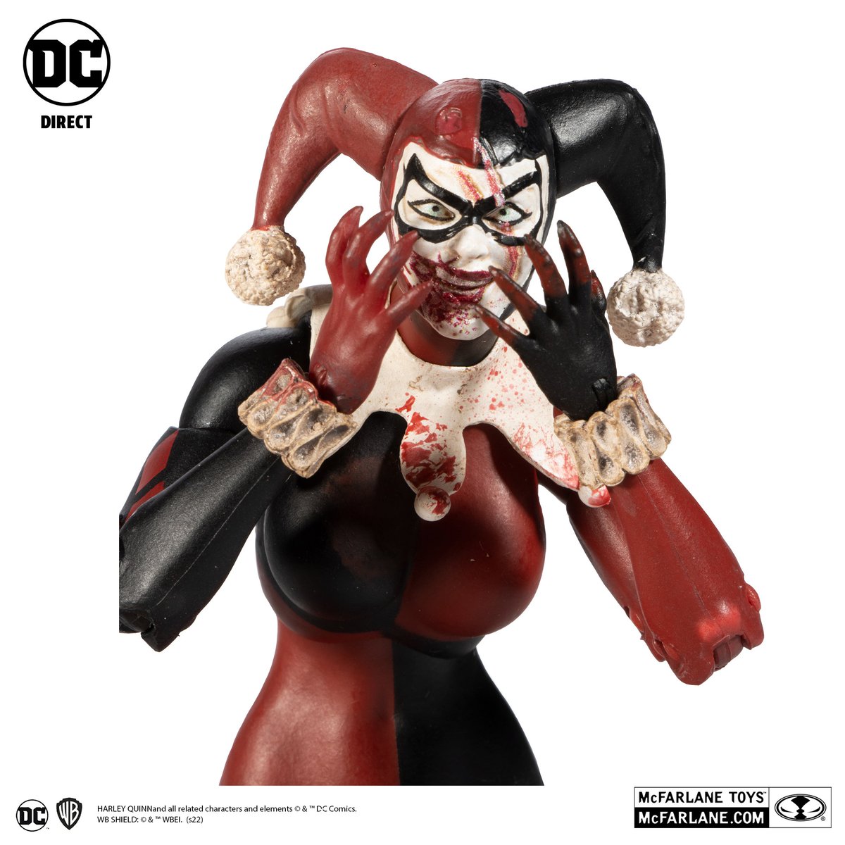 AussieHawaiian's tweet photo. @ItsComicGuy @mcfarlanetoys Would love to see deceased Harley Quinn come to the store. Or a joker Quinn combo https://t.co/CMHmt5yAf6