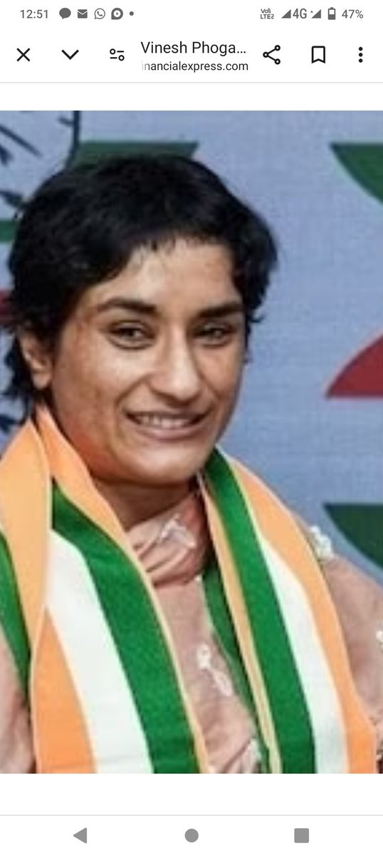 ANEES60533063's tweet photo. Congrats to VineshPhogat ***இந்த வெற்றி போதும் வீரமே....இந்திய நெஞ்சங்களின் ஈரமே #HaryanaAssemblyElection2024 #WinningCandidate https://t.co/KWs20vnzPM