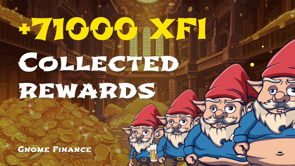 GnomeFi's tweet photo. Tiny Gnome, Huge Amount of XFI! 💸

While we’re working on a new exciting feature, let’s take a moment to appreciate that Ben has already distributed 71,092 XFI! 🎉

Not playing yet? It’s time to get started!

🎰🏆 Join the game now and win XFI: https://t.co/AMv2Vc0ugM https://t.co/YuuBWvJLFY
