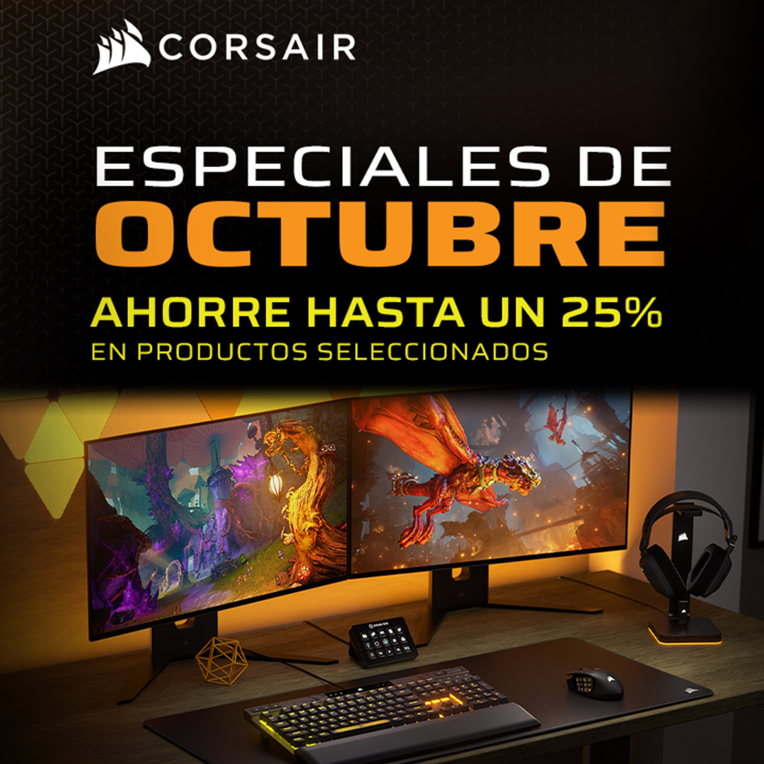 lifeinformatica's tweet image. Aprovecha nuestras ofertas en productos @CorsairSpain para actualizar tu equipo con hasta un 25% en todo tipo de periféricos y componentes.
No pierdas la oportunidad de actualizar tu setup.

Equípate aquí 👉 lc.cx/15QlRo
#corsair #LIFEInformatica