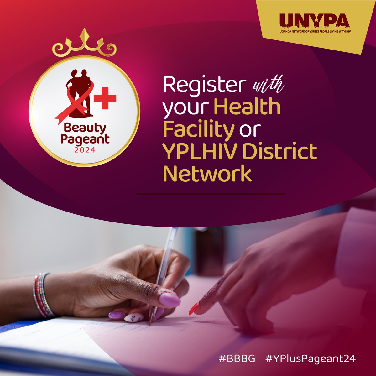 bakerjumba1's tweet photo. All roads lead to Fort Portal on the 11th October 2024. 📍
We are taking those crazy and marvic energies geared by @UNYPA1 to the YPLHIV of @ObukamaBwaTooro
Get your notes ready for a stiff competition to becoming the next crowned Me/Ms Y+
#YPlusPageant #BBBG https://t.co/0Js7CRvqkk