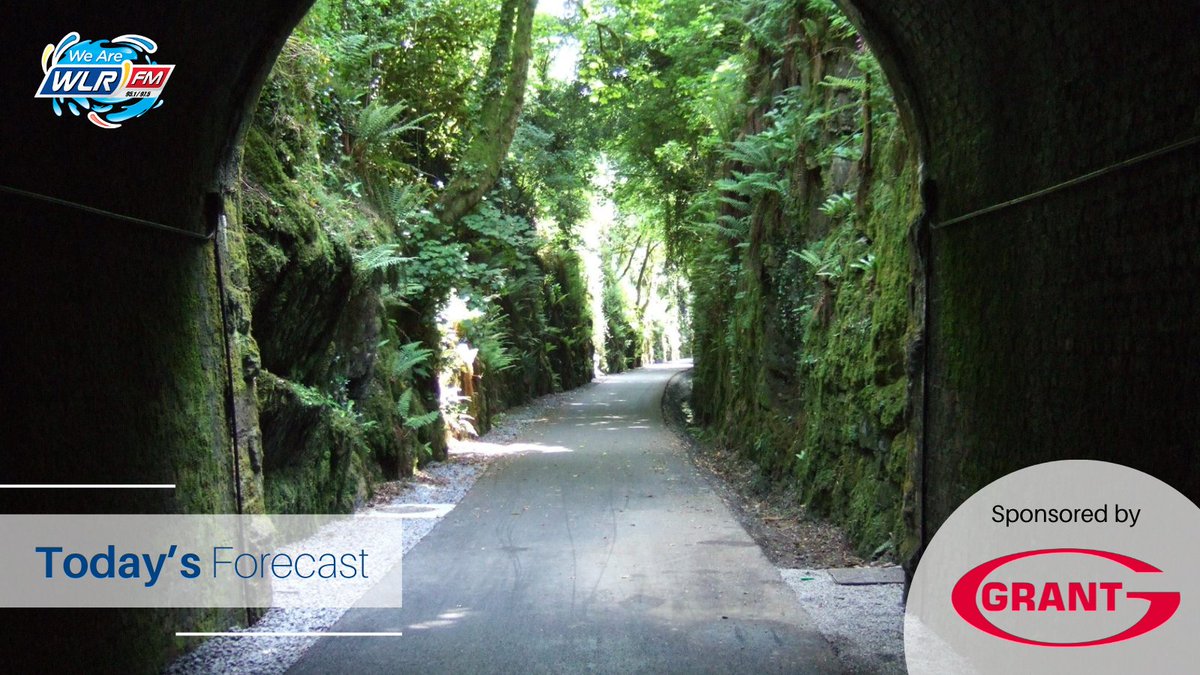 🌦️ A mix of sunny spells and scattered showers today. 
☂️ Some showers may turn heavy.
🌡️ Highest temperatures of 12 to 15 degrees.
📲 #WaterfordWeather is brought to you with thanks to <a href="/GrantIRL/">Grant IRL</a> for more see wlrfm.com/weather