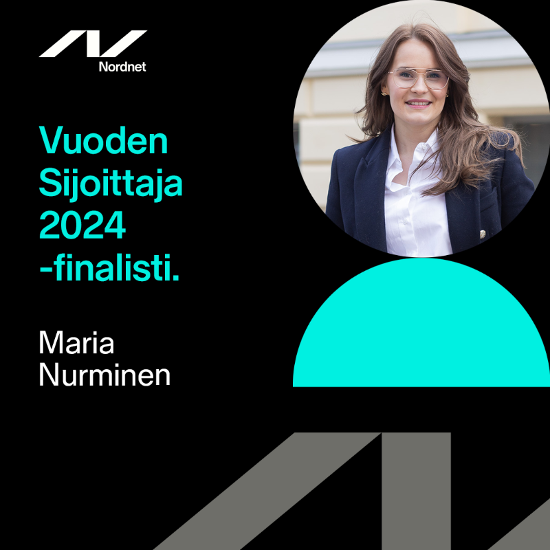 nordnetFI's tweet photo. Maria Nurminen on @NuoretOS puheenjohtaja ja yksityissijoittaja. Hänellä on 10 vuoden kokemus sijoittamisesta ja tavoitteena tehdä sijoittamisesta ymmärrettävää ja saavutettavaa kaikille. Maria on myös mukana Ylen sijoittamista käsittelevässä videosarjassa. #vuodensijoittaja