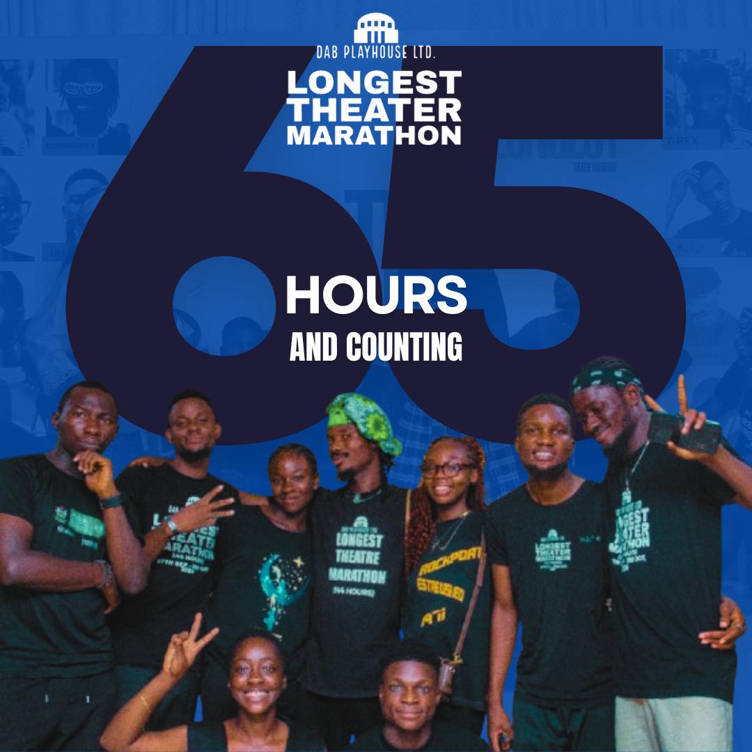 DeBossAvery's tweet photo. Casts and crew 🎭🎭⭐⭐#longesttheatremarathon #dabplayhouse #usethedifficulty #calabar https://t.co/qZya2VYzOo