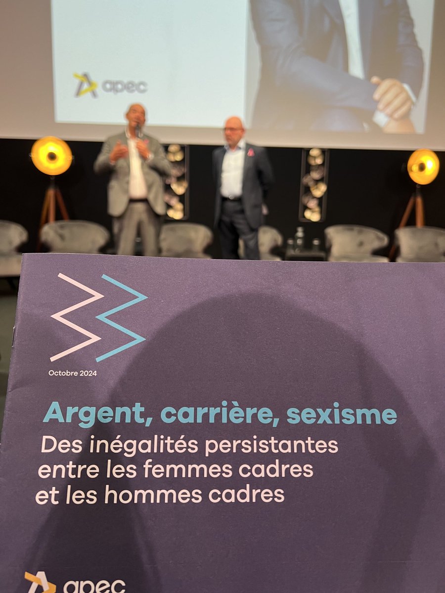 C’est parti pour parler des inégalités persistantes dans le monde du travail.
Produire des solutions grâce à l’intelligence collective … l’⁦⁦#Apec est à l’œuvre avec ses événements #Elan !