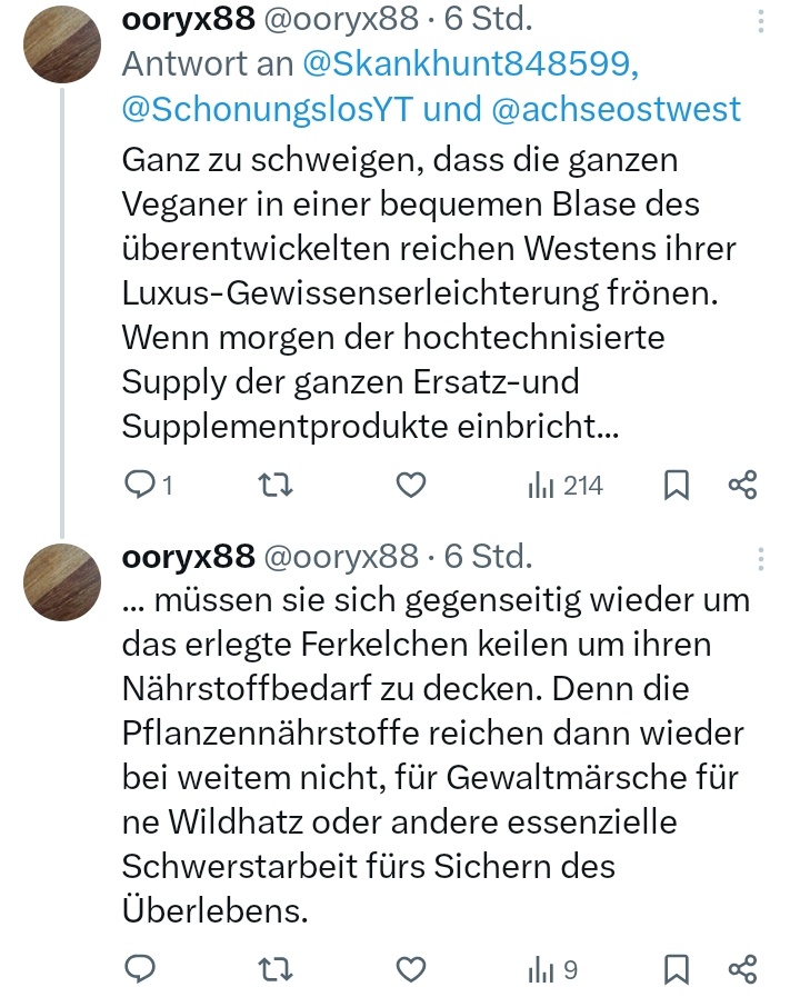 Veganismus, der: Luxus-Gewissenserleichterung
