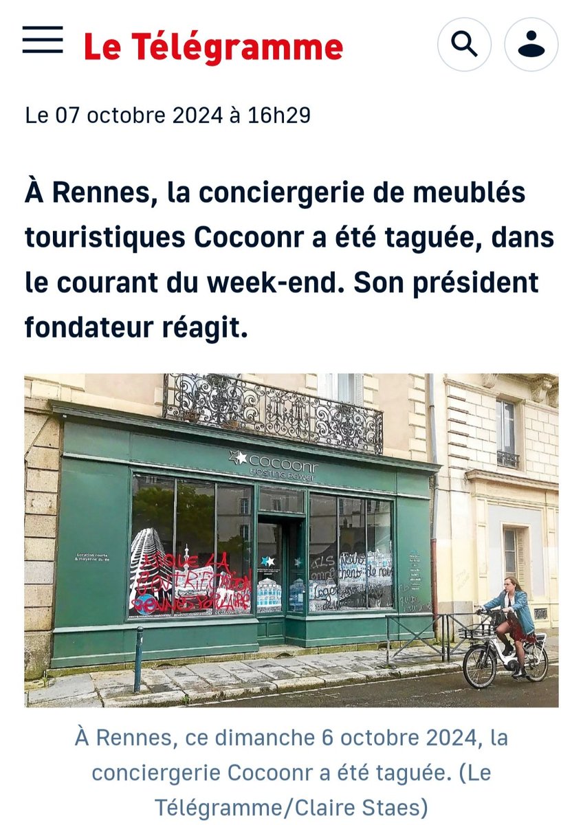 da_hini's tweet photo. La conciergerie ou la banque sont les symboles des maux que sont les logements touristiques de courtes durées et les résidences secondaires en Bretagne.
 #CriseDuLogement #Bretagne

https://t.co/yhYusWYO6M

https://t.co/ryXUz3JIiV https://t.co/t0e2VEOmcB