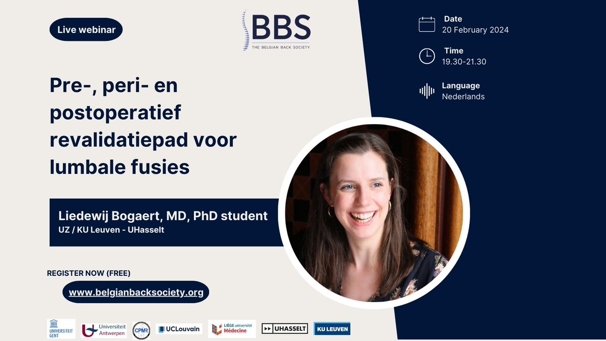 Lotte Janssens (@lottejanssens2) on Twitter photo Welkom op dit gratis webinar op dinsdag 15/10 georganiseerd door <a href="/belgianbacksoc/">belgianbacksociety</a> Registreer via lnkd.in/erCNcx-a Welkom op dit gratis webinar op dinsdag 15/10 georganiseerd door <a href="/belgianbacksoc/">belgianbacksociety</a> Registreer via lnkd.in/erCNcx-a