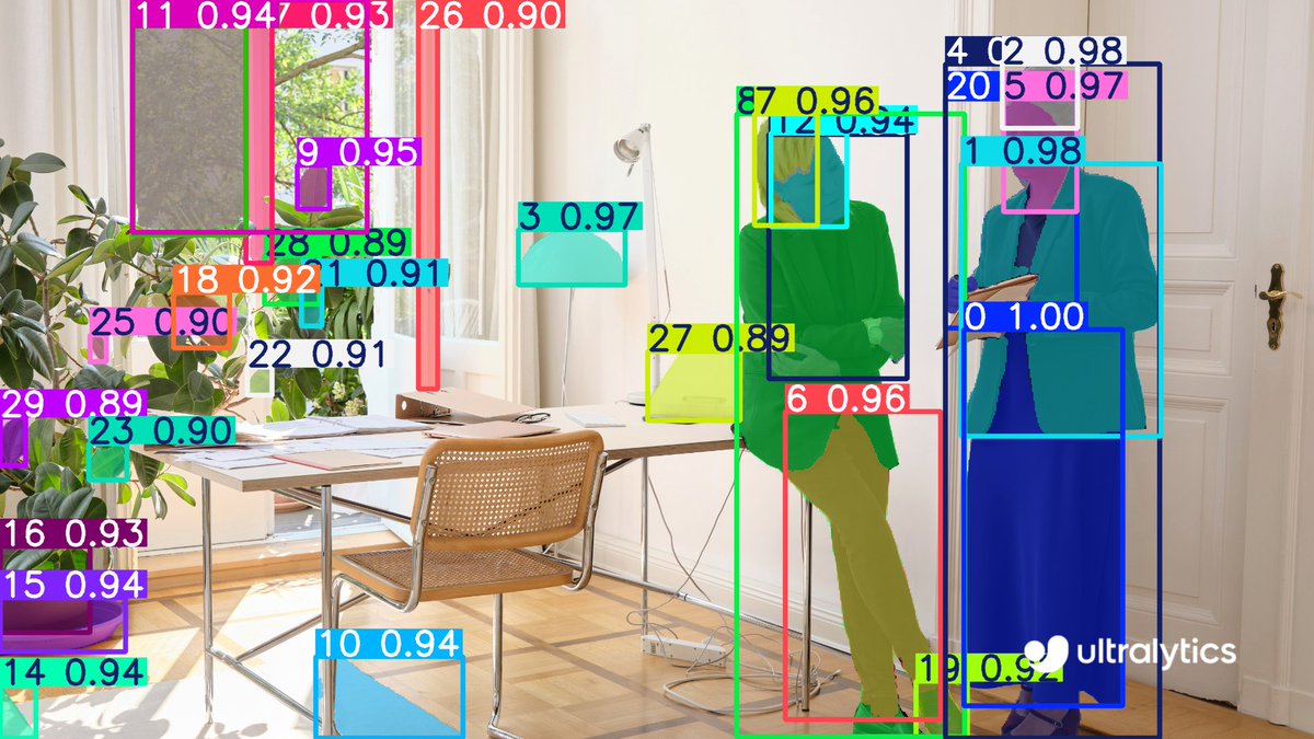 muhammdrizwanmr's tweet image. Segment anything 2 + @ultralytics YOLO11 for Auto Annotation 🥳 

You can now use YOLO11 models for auto annotation with Segment Anything. Both Ultralytics YOLOv8 and YOLO11 models work with SAM2.

Learn more ➡️docs.ultralytics.com/models/sam-2/#…

The code is shared 👇👇👇

#ai #ml #sam2