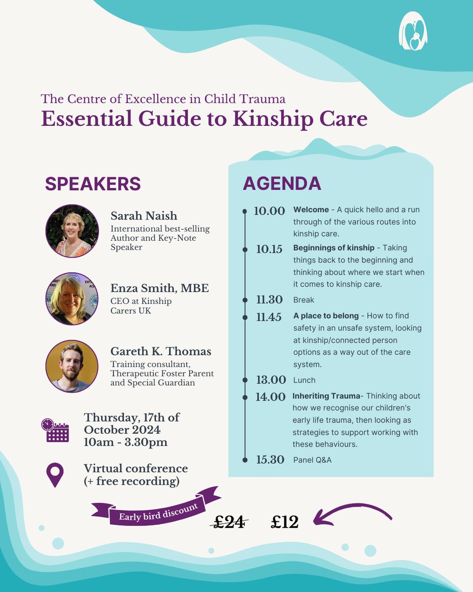 Our Kinship Conference is live, next Thursday (10-3.30).

Tickets here: naotp.com/events/kinship