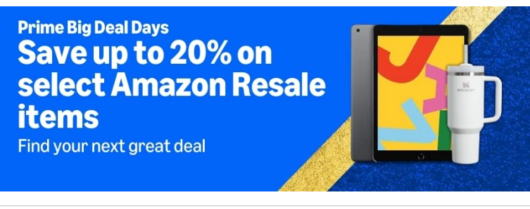 Wario64's tweet image. save up to 20% on select Amazon Resale items on Amazon Prime (discount at checkout) amzn.to/4eUB8Dw

Video games: amzn.to/3ZV19OZ #ad