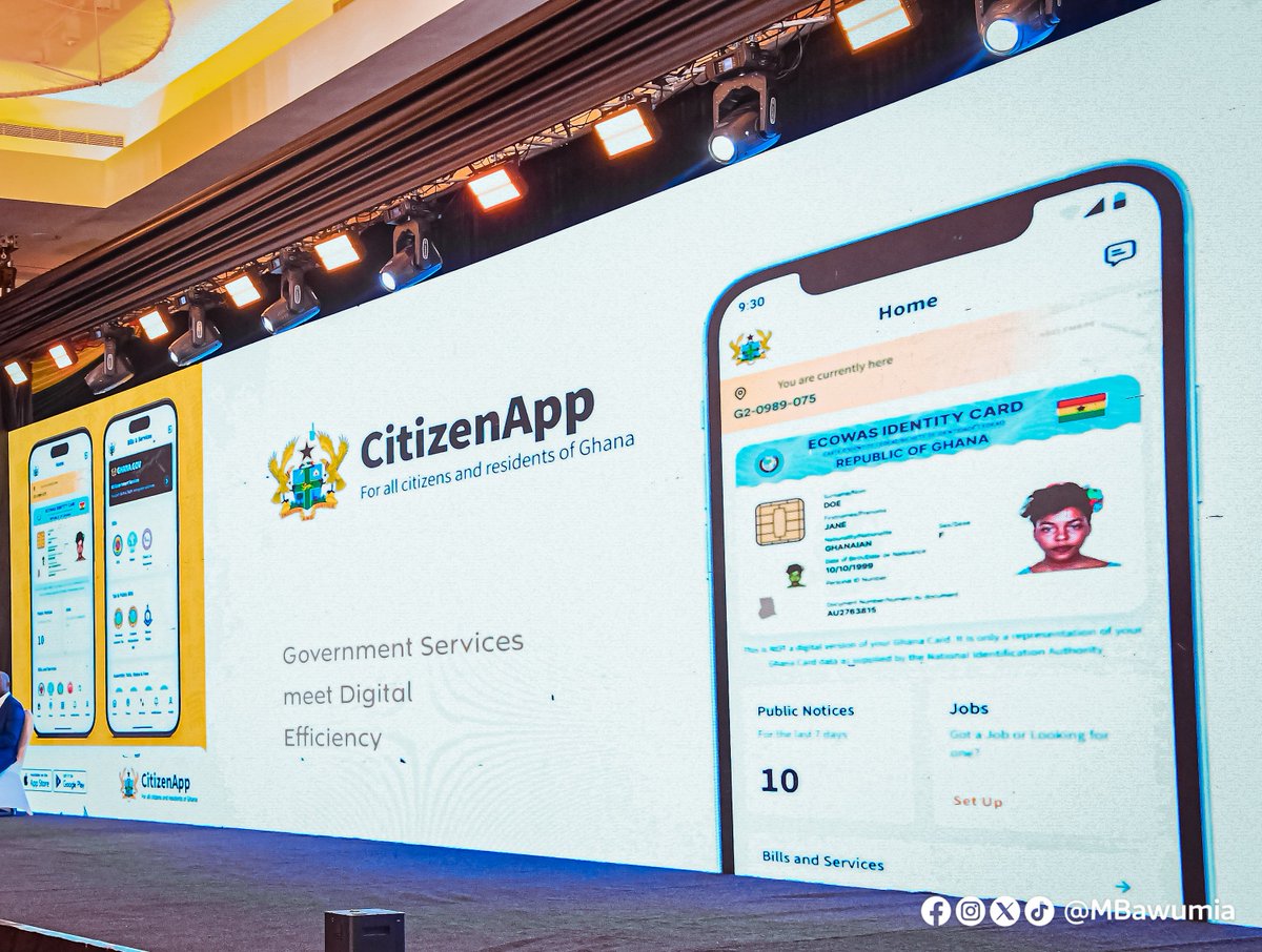 rggnews's tweet image. Bawumia Unveils CitizenApp: A New Era for Public Service Delivery in Ghana
rggnews.com/?p=14579
#rggnews #digitilization #citizenapp