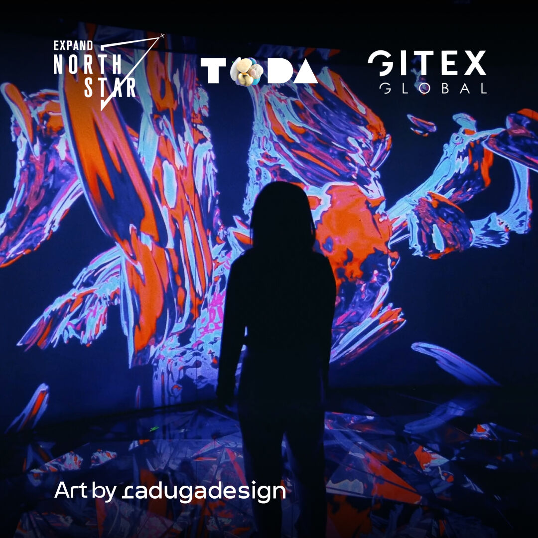 Theatre Of Digital Art Dubai (@todadxb) on Twitter photo We are proud to be an activation partner at <a href="/expandnorthstar/">Expand North Star</a>, bringing you a breathtaking canvas that reacts to sound, transforming audio into stunning visuals!
Witness this cutting-edge technology as it brings creative content to life, powered by the genius of <a href="/radugadesign/">Radugadesign</a>! We are proud to be an activation partner at <a href="/expandnorthstar/">Expand North Star</a>, bringing you a breathtaking canvas that reacts to sound, transforming audio into stunning visuals!
Witness this cutting-edge technology as it brings creative content to life, powered by the genius of <a href="/radugadesign/">Radugadesign</a>!