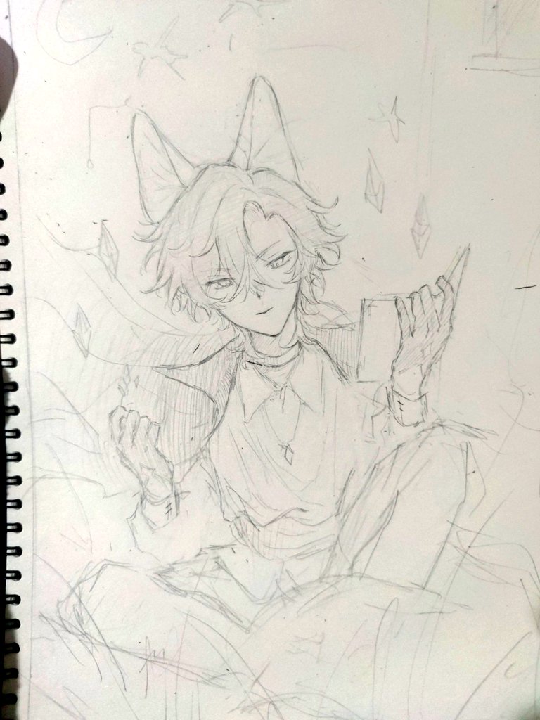 they made us redraw our old art 🏃🏃