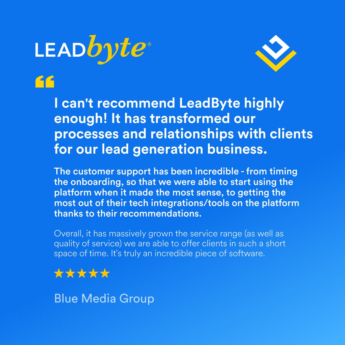 Discover why Blue Media Group are thrilled with LeadByte! 🚀
uk.trustpilot.com/review/www.lea…